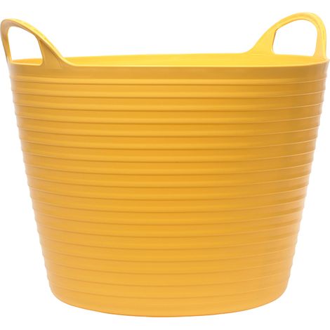 Faithfull Heavy-Duty Polyethylene Flex Tub 42L