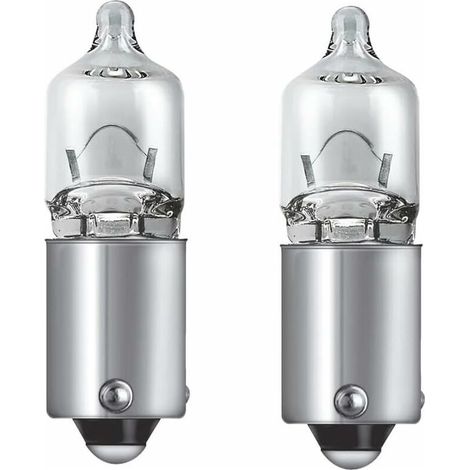 2x ampoule 12V 6W BAX9S transparent auto moto scooter universel éclairage lumière (1/2)