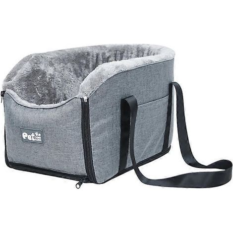 Sac de transport pour console de voiture pour chien, chiot ou chat, sac fourre-tout pour les voyages (1/5)
