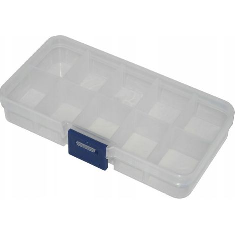 Organizzatore a 10 scomparti 13 x 6,6 x 2,2 cm