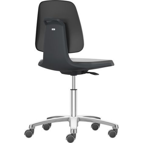 Labsit 2 chaise pivotante, avec roulettes, ESD