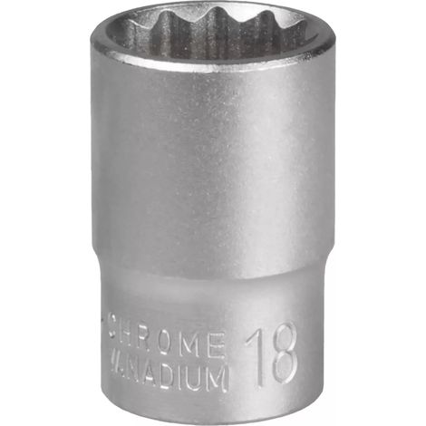 MJW Steckschlüsseleinsatz 1/2" 12-kant 18 mm