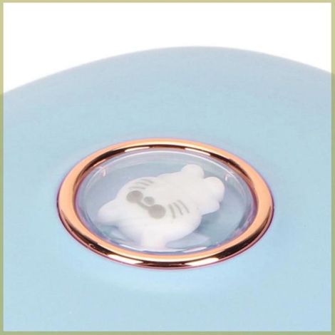 Cocosity Réveil vibrant Vibrant le réveil numérique Portable LED Electronic Digital Alarm réveil pour les deco horloge Ciel bleu (1/5)