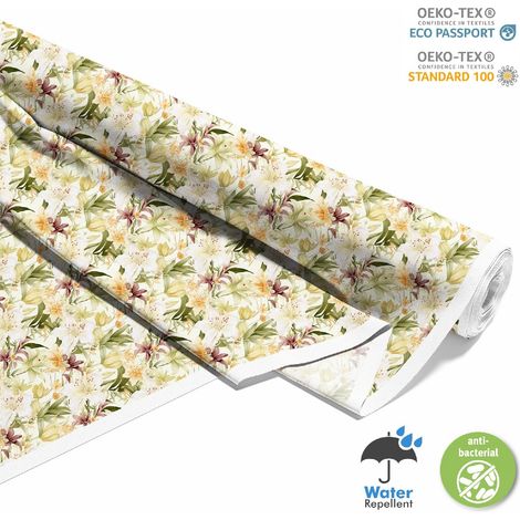 Outdoor dekostoffe oxford - Motiv Blumen I DX5300 (1/5)