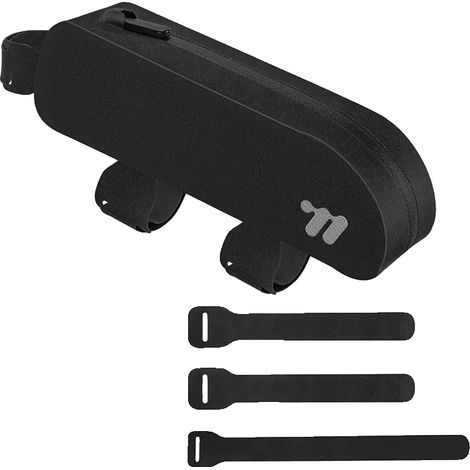 Bolsa para tubo superior, impermeable, ligera, negra, 0,7 L (22 x 6 x 5 cm) - c (1/2)