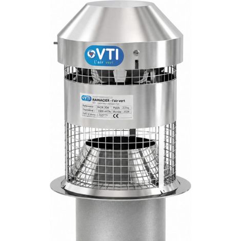 Statomechanischer Abzug VTI MAXIVENT MV2 individueller Kanal Ø125/139 mm (1/2)