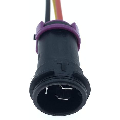 DJ70310-6.3-11/21 Circular connector for fog light (domestic use) 813972928 813972927 -- Single connector