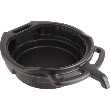 Bac de vidange d'huile portable noir antigel pour voiture, outil universel de réparation automobile, 15 L (1/5)