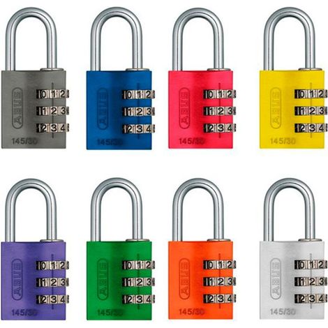 Candado seg 30mm comb. programable az abus