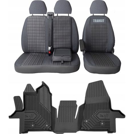 Juego de 77 fundas de asientos para Ford Transit Mk8 (2013-2025) (1/5)