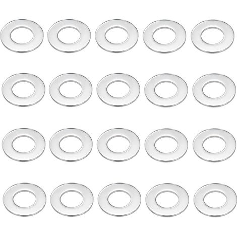 20 Pièces Rondelles Metal M10, Rondelle Inox , Rondelles Plates M10 X 25Mm, Rondelle 304 En Acier Inoxydable, Penny Rondelles Pour Vis Et Boulous Et Écrous (1/5)