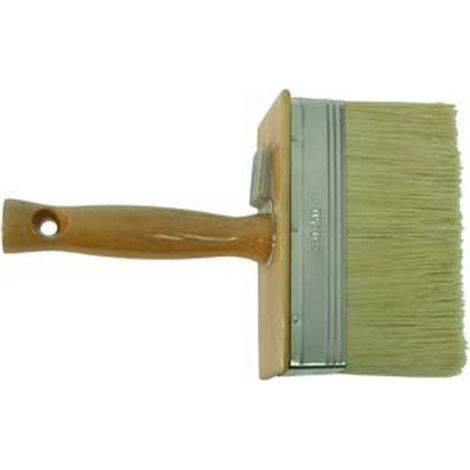 6PZ PLAFONCINI SETOLA BIONDA MANICO LEGNO - mm.120x30x60