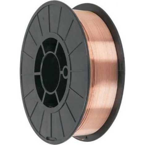 0.8 mm MIG Steel Welding Wire - 5 kg Spool - Gas-Filled Welding Wire - Compatible with Professional MIG Equipment - High Industrial Productivity