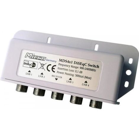 COMMUTATEUR DISEQC 4-1 FULL HD 3D READY MICROELECTRONIC