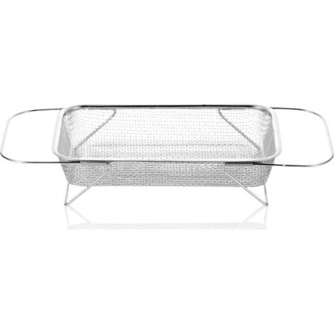 Passoire Rétractable Inox pour Évier, Panier Égouttoir à Mailles Fines pour Légumes, Fruits et Pâtes (1/5)
