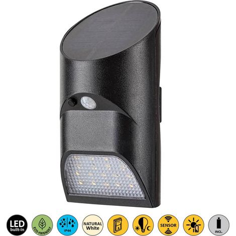 SEPIK,OUTD.SOLAR, WALL, LED3,6W, H16CM (1/5)