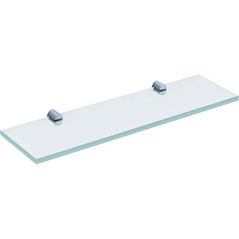 Glass Shelf With Modern Round Brackets (1/2)