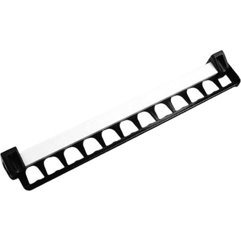 Barre à Vêtements - Barre Coulissante - Pour Armoire et Placard - Charge Maximale 8 Kg - Profondeur D'extension 312 Mm - Aluminium Et ABS - Vendue À L'unité (1/5)