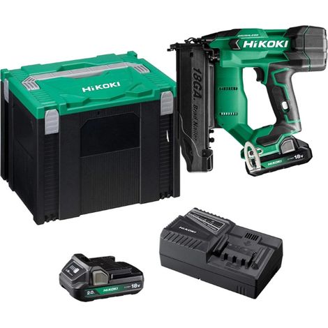 HiKOKI 18V Brushless Straight Brad Nailer 18G 2nd Fix Nail Gun Bare NT1850DFJXZ
