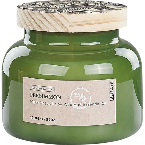 Candela profumata 100% cera di soia stoppino di cotone vetro Fragranza fruttata fresca Loto Delight Bliss (1/5)