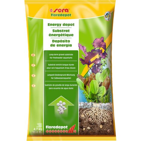 Sera Aquariumgrund Gravel Floredepot Substrate 4,8 kg Kies