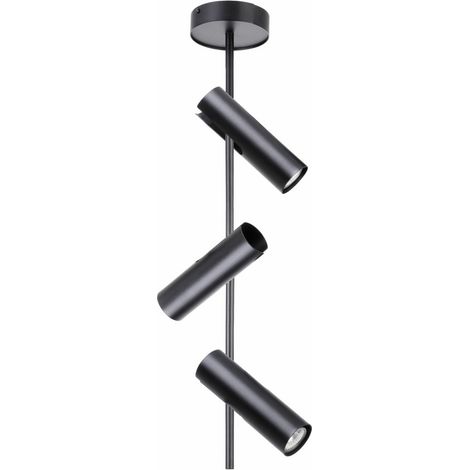 [NEUWERTIG] B-Ware Sigma Lighting Deckenspot Deckenlampe Lampe Leuchte Strahler 3 Fl. Leda Schwarz