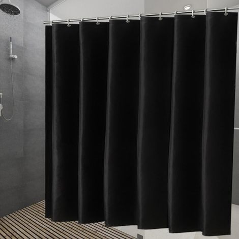 Duschvorhang 71"x71" mit schimmelresistentem, waschbarem Futter, kompatibel mit Metallösen, hergestellt aus antibakteriellem, wasserdichtem und umweltfreundlichem Polyester.