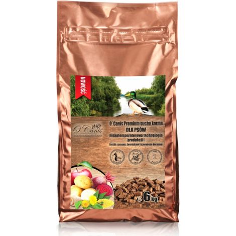 O'Canis Premium Trockenfutter für Hunde mit Ente, Hirse und Kartoffeln, 6 kg