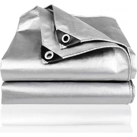 Bache, Bache de Protection, Bache avec Oeillets, Bache de Protection, Indéchirable Bache Protection 2m X 4m (1/5)