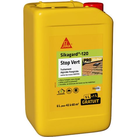 SIKA Trattamento alghicida e fungicida - Sikagard-120 Stop Green - 6L (1/3)