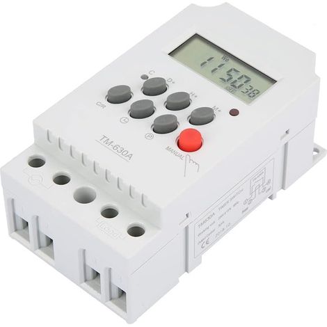 Relais temporisé numérique, interrupteur programmable avec puce (1/4)