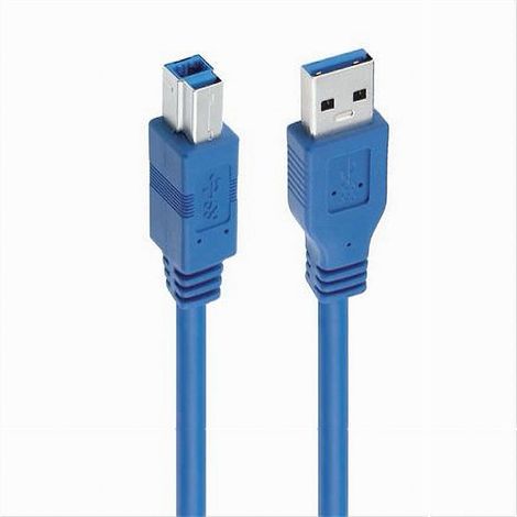 TRADE SHOP - Cavo Stampante Usb Bm3.0 1mt Rinforzato Resistente 4,80 Gbps/s Fotocamera F-bm05 - (1/5)