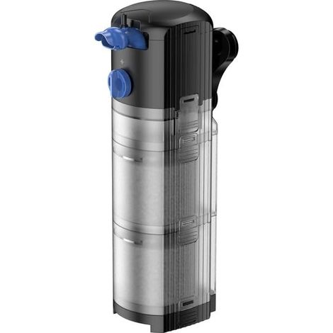 Filtre intérieur réglable pour aquariums jusqu'à 500 l I Pompe avec débit 1200 l/h I Filtre d'aquarium pour bassin d'eau douce et d'eau de mer (1/5)