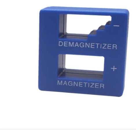 (5x5x2,8cm) machine de magnétisation et de démagnétisation bleue (1/4)
