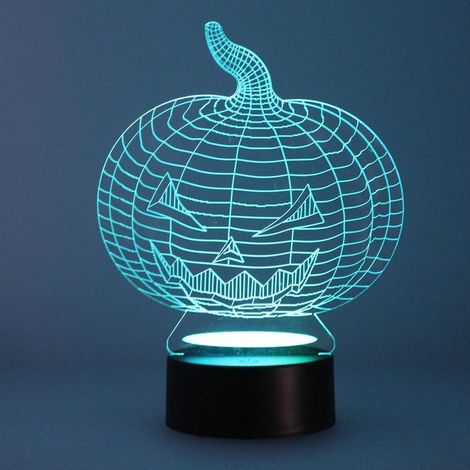 Lampe de table citrouille 3D CR 05-889-01-777