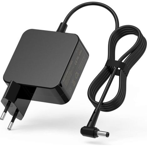 Laptop Charger, 65W 19V 3.42A for F550C F555L F555C F555U F550L F551M F554 F554LA F554L F554LA X550C X552C X551 X554L X52J K550C 5.5 x 2.5mm AC Adapter (1/5)