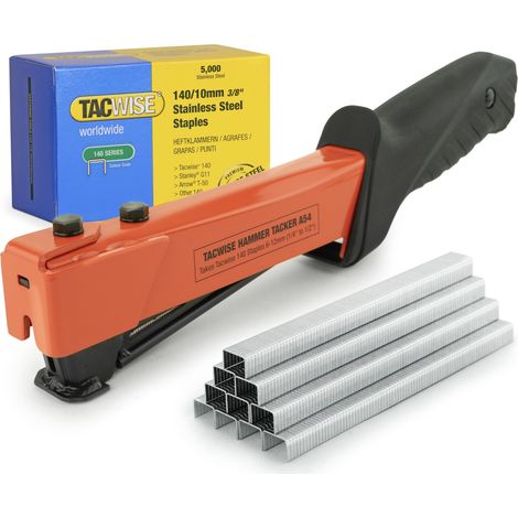 Marteau Agrafeur et 5000 Agrafes 140/10 mm (1/5)