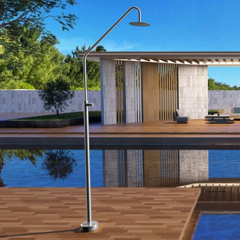 Imex -  Ducha Piscina Exterior Acero S.316 Acero Serie  Colorado