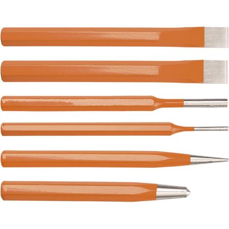 Ensemble de poinçons et burins 6 piéces NEO TOOLS 33-061 (1/2)