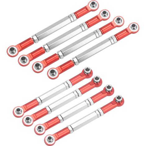 Tige de direction servo en métal pour modèles WPL, MN, FeiyuRed et véhicules RC (1/5)