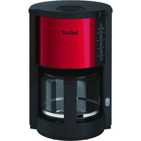Macchina da caffè Tefal CM310511 rosso inox nero 1100 W (1/4)