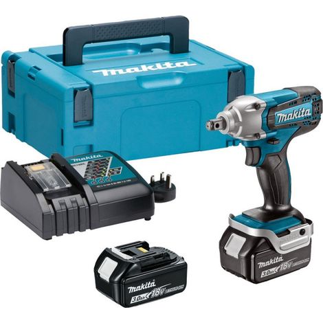 18V 1/2" Schlagschrauber 190 Nm (2x3,0 Ah) in MAKPAC- MAKITA DTW190RFJ