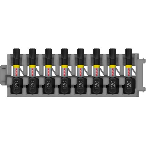 Bosch PRO Torx Impact Bit, T20, 25 mm, 8 Stück