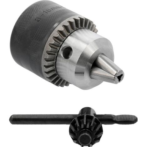 YATO Portabrocas y llaves 3-16 mm 5/8" 16UNF – Portabrocas de metal para taladros, taladros de impacto