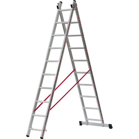 Echelle 2 plans transformable 2x7 - Hauteur d'accès 3,16 - 4,52 M PROSTEP (1/5)
