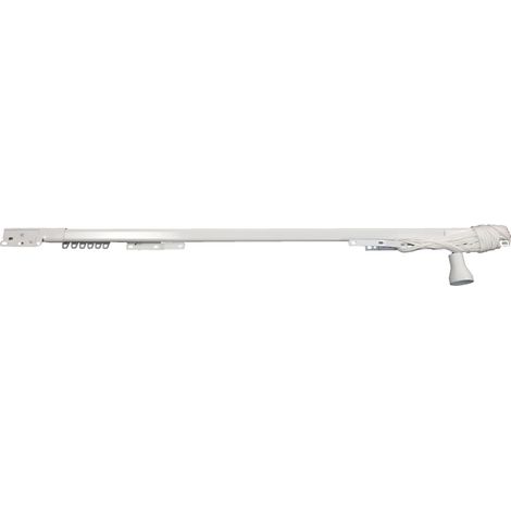 Rideau Rail Classique 2 Mur/Plafond Extensible 71/122 (1/2)