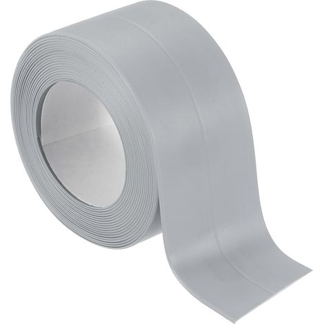 Ruban De Calfeutrage 1.5" x 10.5 Ft, Ruban D'étanchéité Autoadhésif Imperméable Pour Baignoire Bande De Calfeutrage Joint D'étanchéité Pour Cuisine Salle De Bain Baignoire, Gris (1/5)