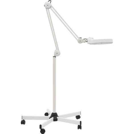 Lampada d'ingrandimento, ingrandimento 5 diottrie, luce LED regolabile, bianca, bianca, bianca (1/2)
