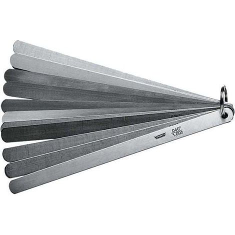 VOGEL 436305 - Jeu de jauges d'épaisseur pour soupapes - Trempé - 13 feuilles