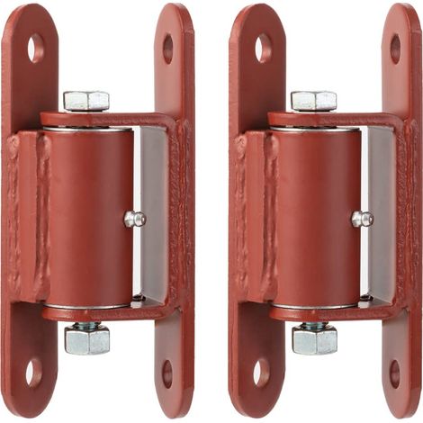 Boulon robuste de 17,8 cm sur le portail ou souder sur les charnières de portail avec roulement à aiguilles pour portails piétons de véhicules, charnière de portail lubrifiable (1/5)